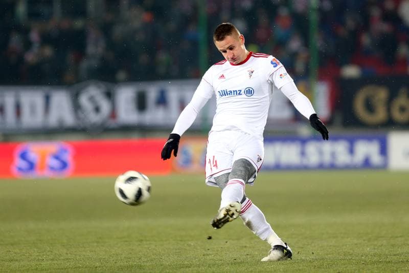 Football. Lotto Ekstraklasa. Gornik Zabrze - Pogon Szczecin. 28.02.2018