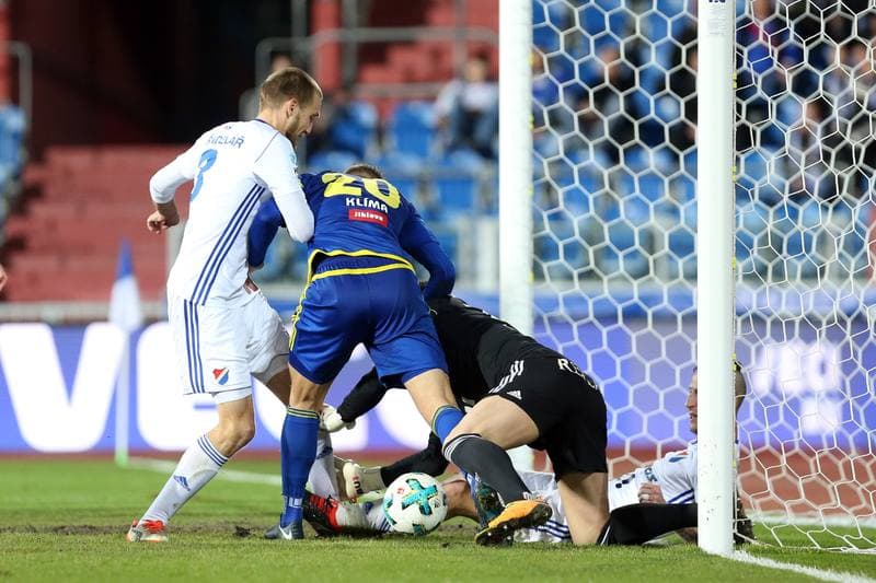 Football. HET Liga. Banik Ostrava - Vysocina Jihlava. 30.03.2018