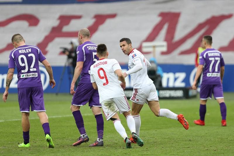 Football. Lotto Ekstraklasa. Gornik Zabrze - Sandecja Nowy Sacz. 31.03.2018