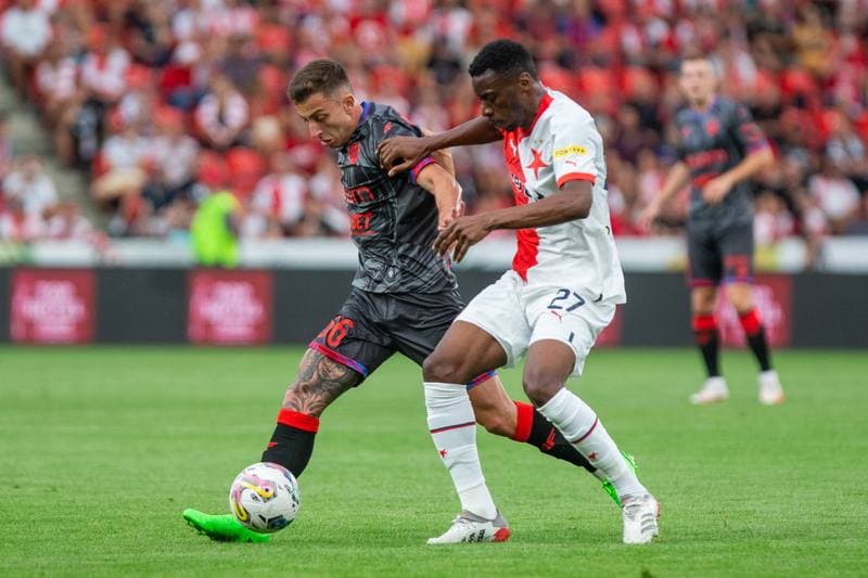 Football. UEFA Conference League. Slavia Prague - Rakow Czestochowa. 25.08.2022