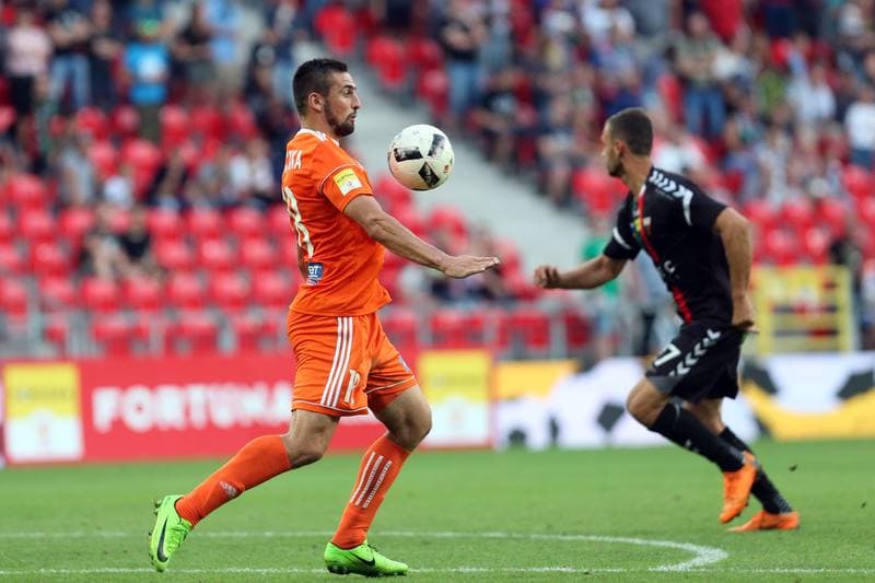 Football. Fortuna I Liga. GKS Tychy - Bruk-Bet Termalica Nieciecza. 11.08.2018