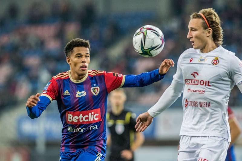 Football. PKO BP Ekstraklasa. Piast Gliwice - Wisla Krakow. 01.10.2021