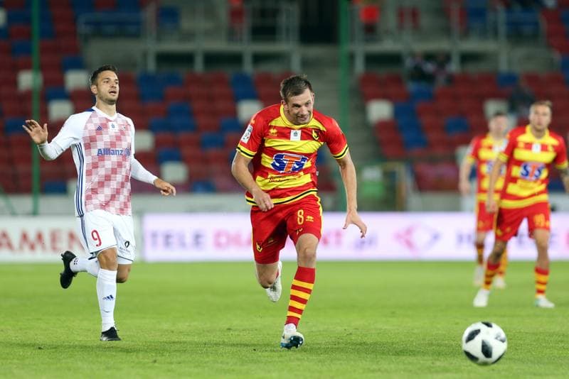 Football. Lotto Ekstraklasa. Gornik Zabrze - Jagiellonia Bialystok. 23.09.2018