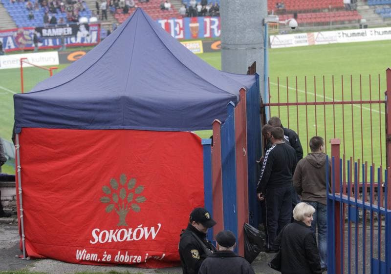 Football. Bytom Ekstraklasa. Polonia Bytom - Widzew Lodz. 01.10.2010