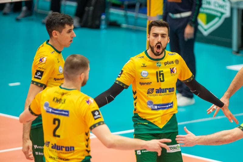 Volleyball. PlusLiga. Aluron Warta CMC Zawiercie - Grupa Azoty ZAKSA Kedzierzyn-Kozle. 09.10.2022