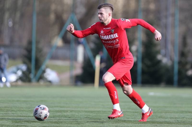 Football. Sparing. Zaglebie Sosnowiec - Puszcza Niepolomice. 31.01.2018