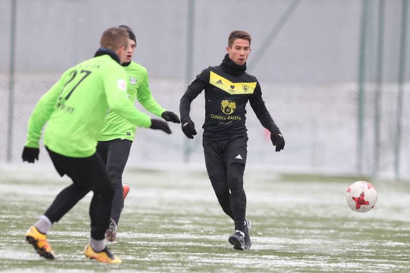 Football. Sparing. GKS Katowice - Rozwoj Katowice. 24.02.2018