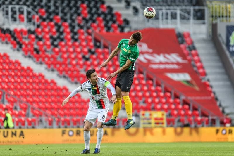 Football. Fortuna I Liga. GKS Tychy - GKS 1962 Jastrzebie. 01.05.2019