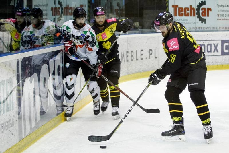 Ice Hockey. Polska Hokej Liga. GKS Tychy - Tauron KH GKS Katowice. 22.03.2018