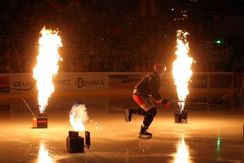 Ice Hockey. Tipsport Extraliga. Ocelari Trinec - Kometa Brno. 15.04.2018