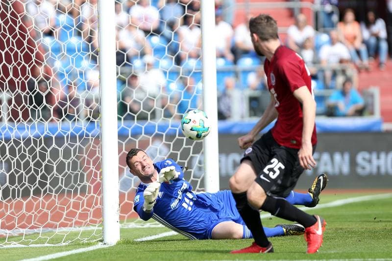 Football. HET Liga. Banik Ostrava - AC Sparta Prague. 28.04.2018