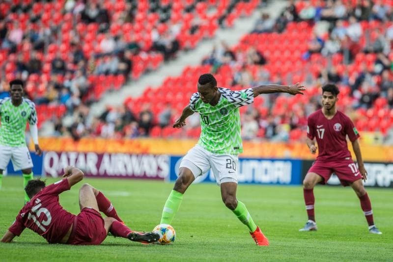 Football. FIFA U-20 World Cup. Qatar - Nigeria. 24.05.2019
