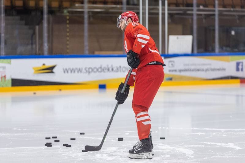 Ice Hockey. Poland national team. Training. 13.12.2022
