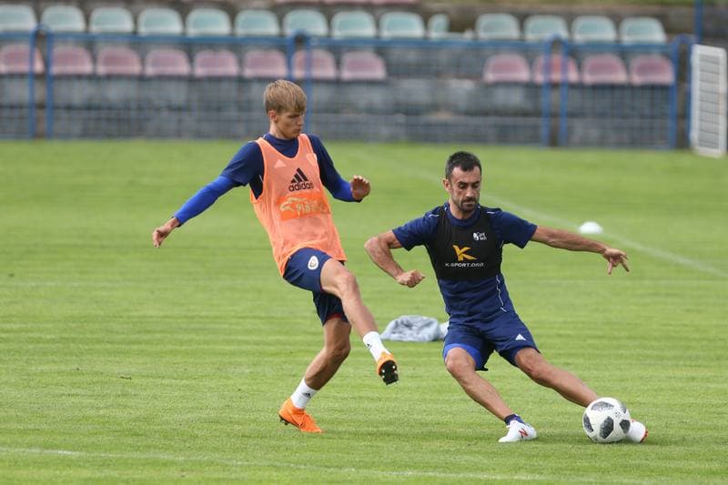 Football. Piast Gliwice. Training. 14.06.2018