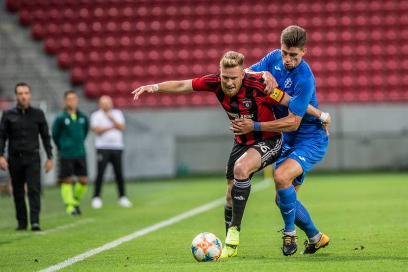 Football. UEFA Europa League. Spartak Trnava - Radnik Bijeljina. 18.07.2019