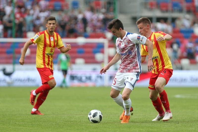 Football. Lotto Ekstraklasa. Gornik Zabrze - Korona Kielce. 22.07.2018