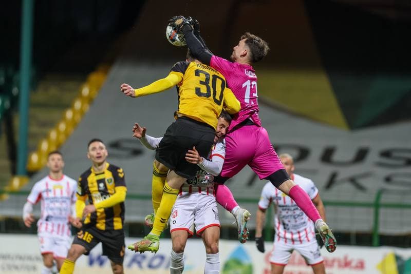 Football. Fortuna I Liga. GKS Katowice - Resovia Rzeszow. 18.03.2023