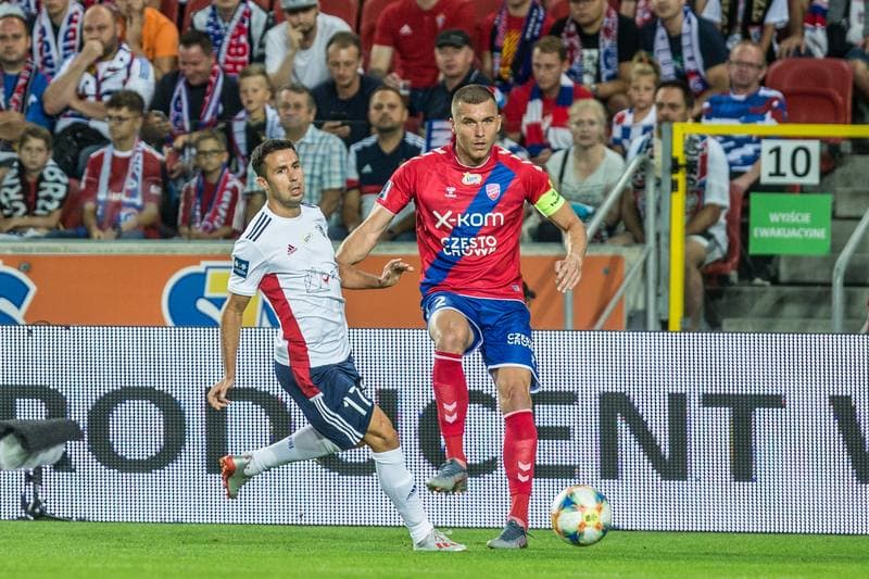 Football. PKO BP Ekstraklasa. Gornik Zabrze - Rakow Czestochowa. 10.08.2019
