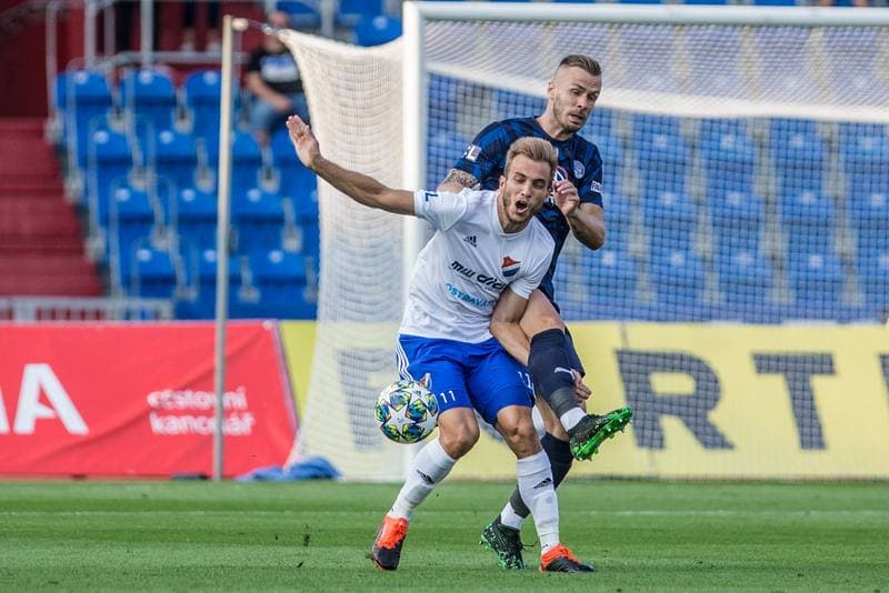 Football. Fortuna:Liga. Banik Ostrava - 1 FC Slovacko. 23.08.2019