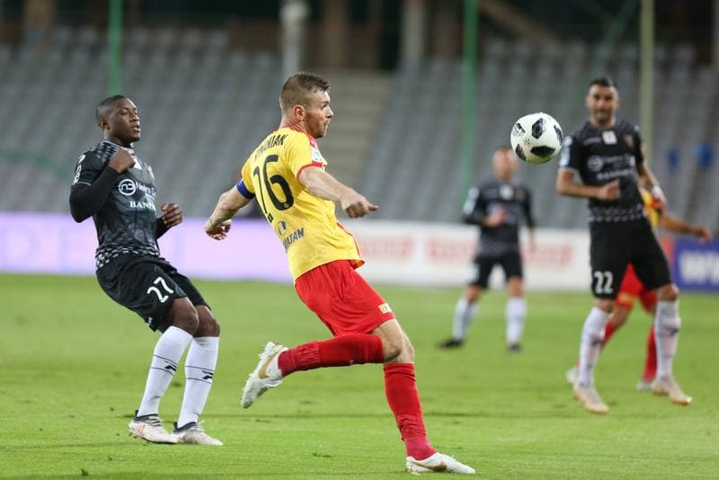 Football. Lotto Ekstraklasa. Korona Kielce - Zaglebie Sosnowiec. 24.09.2018