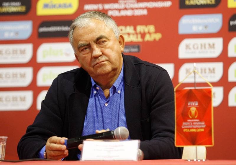 Volleyball. Finland. Press Conference. 03.09.2014