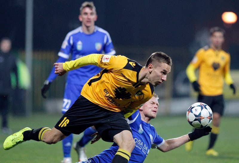 Football. Friendly Match. GKS Katowice - Miedz Legnica. 11.02.2015