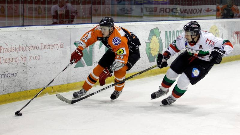 Ice Hockey. Polska Hokej Liga. GKS Tychy - JKH GKS Jastrzebie. 30.11.2014