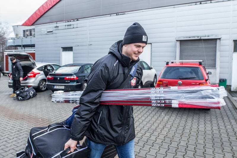 Ice Hockey. Poland national team. Departure. 03.02.2020
