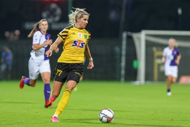 Football. UEFA Women's Champions League. GKS Katowice - RSC Anderlecht. 06.09.2023