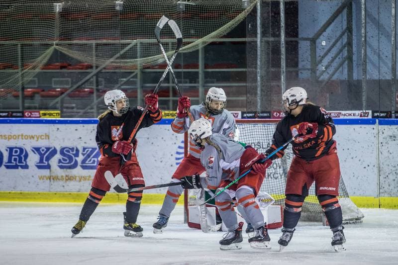Ice Hockey. Poland national team. Training. 31.03.2022
