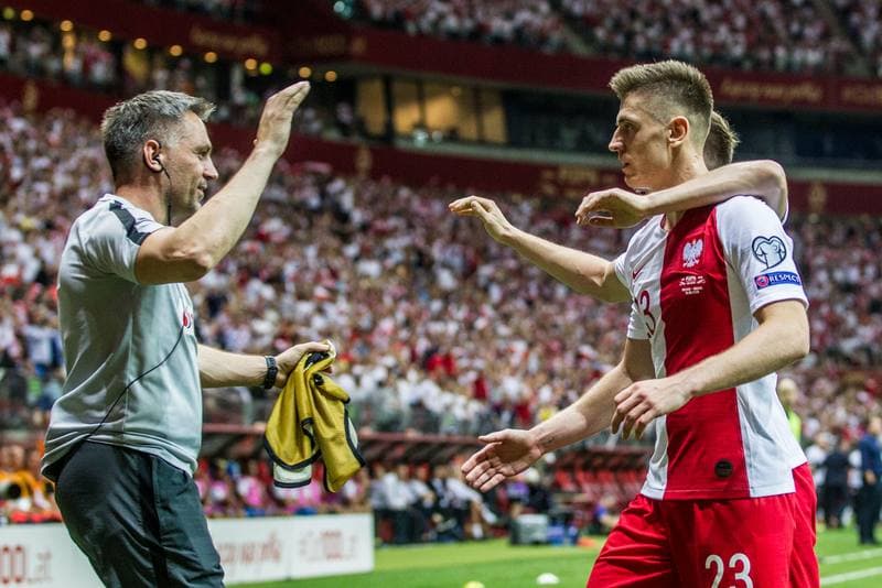 Football. Euro 2020 Qualifiers. Poland - Israel. 10.06.2019