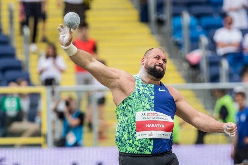 Athletics. Orlen Memorial Janusz Kusocinski. Michal Haratyk. 16.06.2019