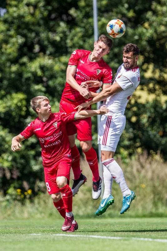 Football. Sparing. Zaglebie Sosnowiec - Fotbal Trinec. 03.07.2019