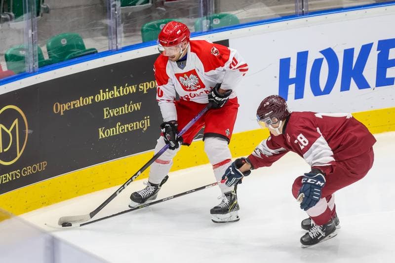 Ice Hockey. EIHC. Poland - Latvia. 10.11.2023