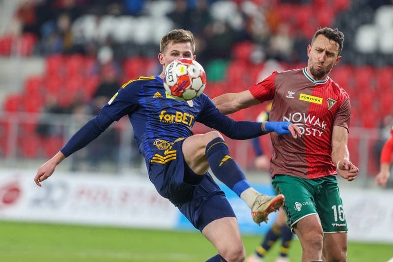 Football. Fortuna I Liga. Zaglebie Sosnowiec - Arka Gdynia. 12.11.2023