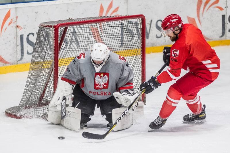 Ice Hockey. Poland national team. Training. 06.05.2021