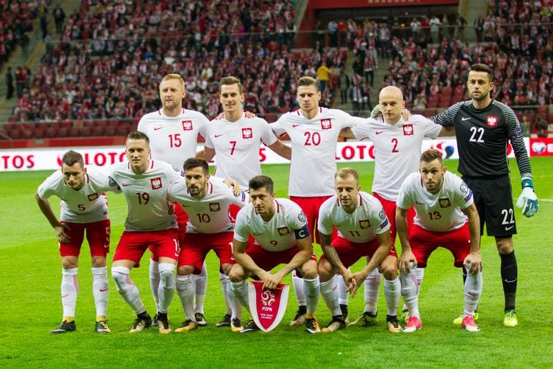 Football. FIFA World Cup Qualifiers. Poland - Kazakhstan. 04.09.2017