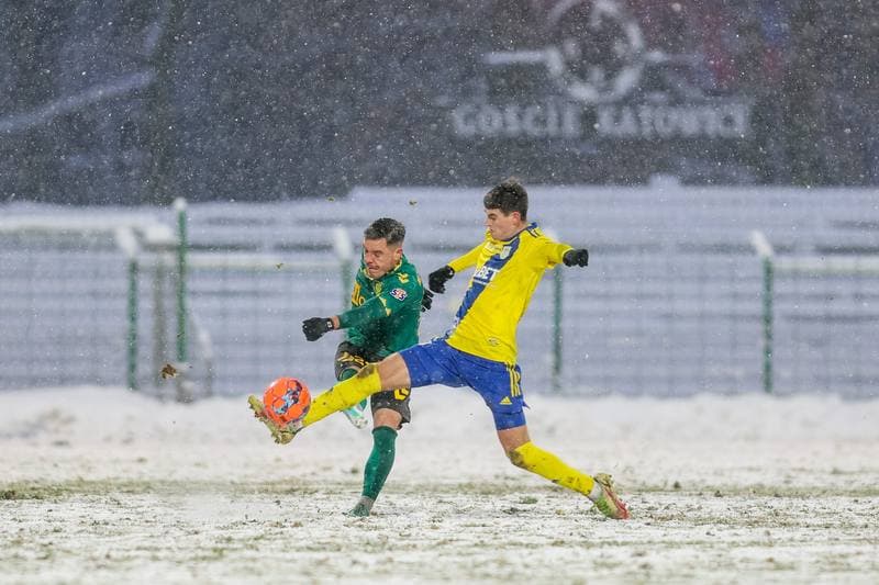 Football. Fortuna I Liga. GKS Katowice - Arka Gdynia. 02.12.2023