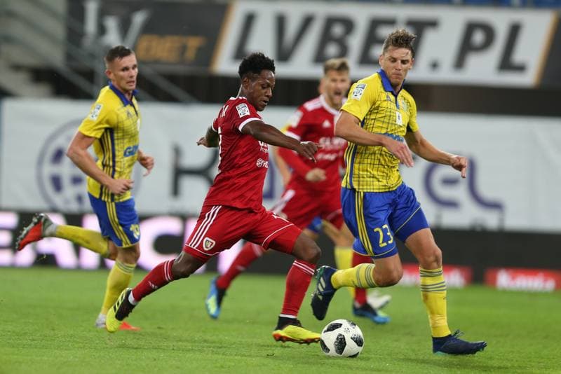 Football. Lotto Ekstraklasa. Piast Gliwice - Arka Gdynia. 15.09.2018