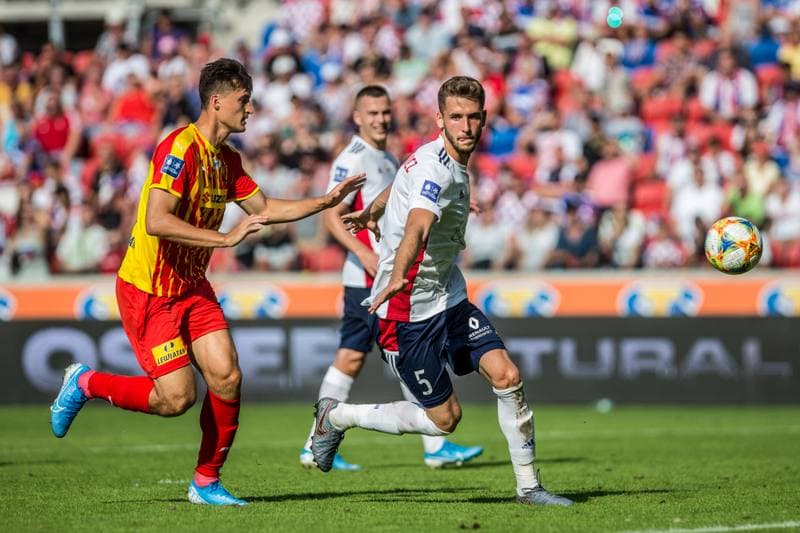 Football. PKO BP Ekstraklasa. Gornik Zabrze - Korona Kielce. 25.08.2019