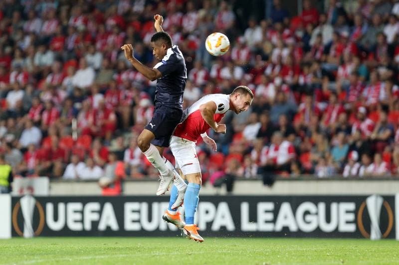 Football. UEFA Europa League. Slavia Prague - Girondins Bordeaux. 20.09.2018