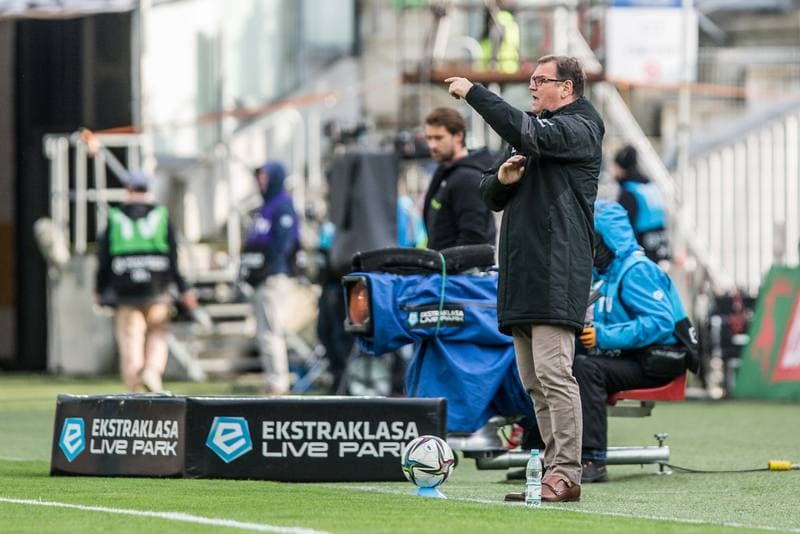 Football. PKO BP Ekstraklasa. Gornik Zabrze - Lechia Gdansk. 18.04.2022