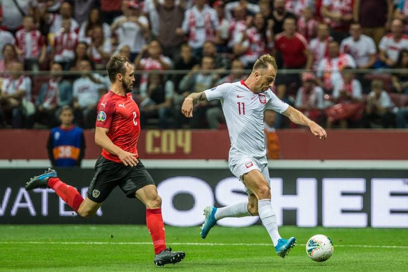 Football. Euro 2020 Qualifiers. Poland - Austria. 09.09.2019