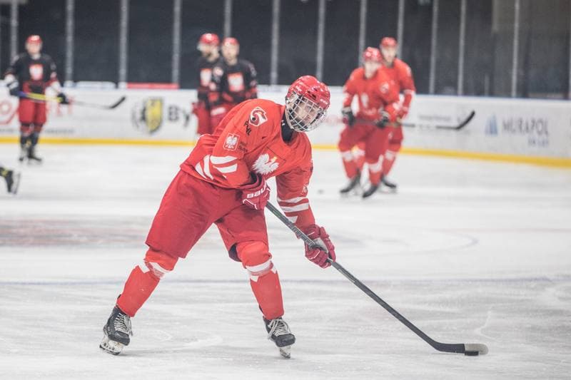 Ice Hockey. Poland national team. Training. 18.04.2022