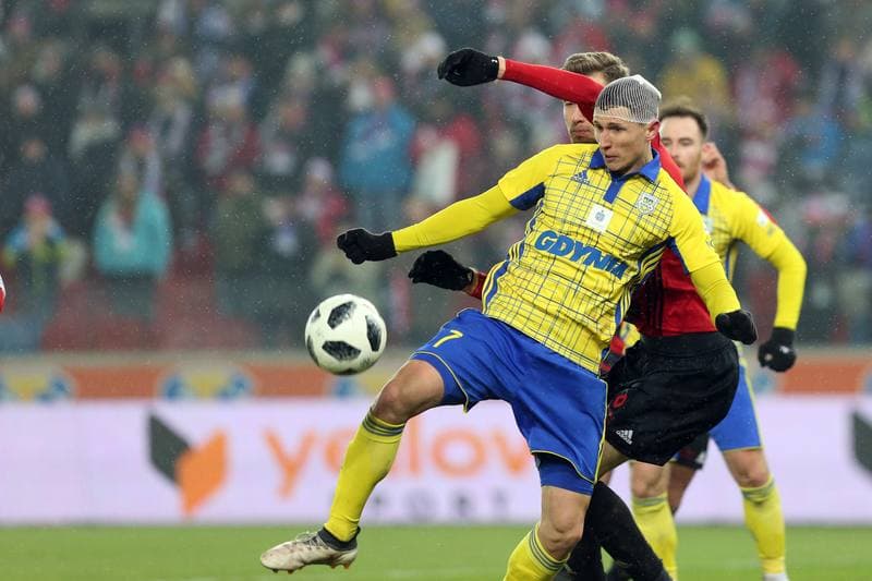 Football. Lotto Ekstraklasa. Gornik Zabrze - Arka Gdynia. 15.12.2018