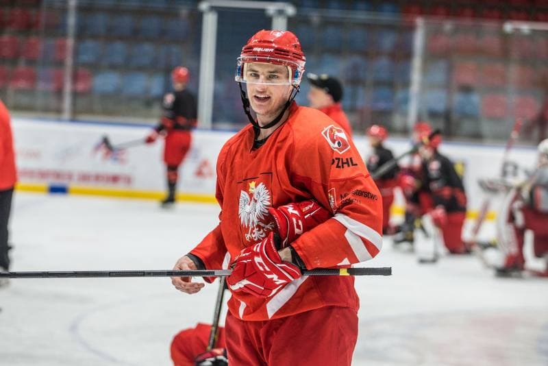 Ice Hockey. Poland national team. Training. 18.04.2022