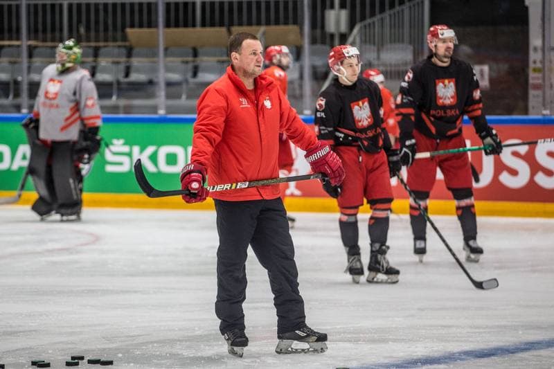 Ice Hockey. Poland national team. Training. 24.04.2022