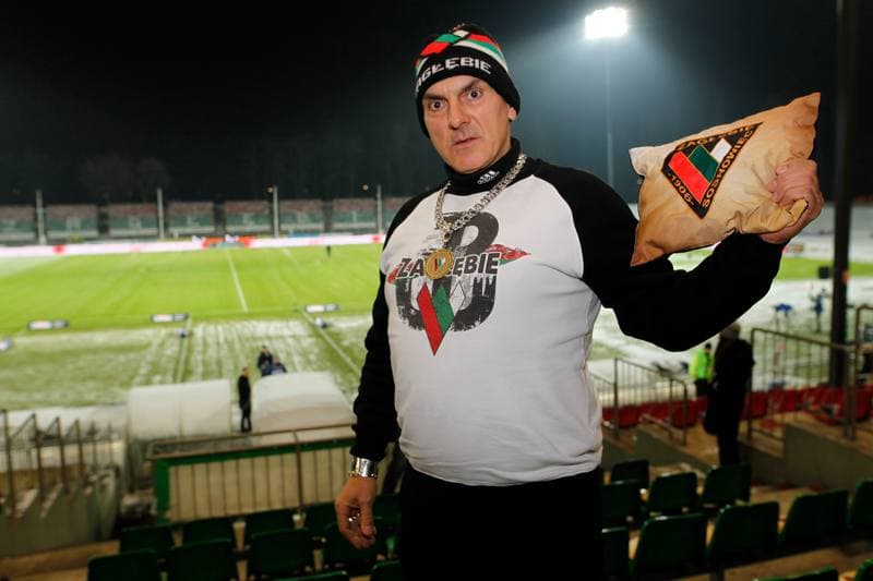 Football. Lotto Ekstraklasa. Zaglebie Sosnowiec - Lech Poznan. 16.12.2018