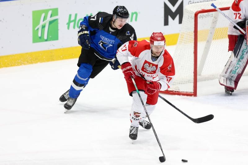 Ice Hockey. Olympic Qualification. Poland - Estonia. 08.02.2024