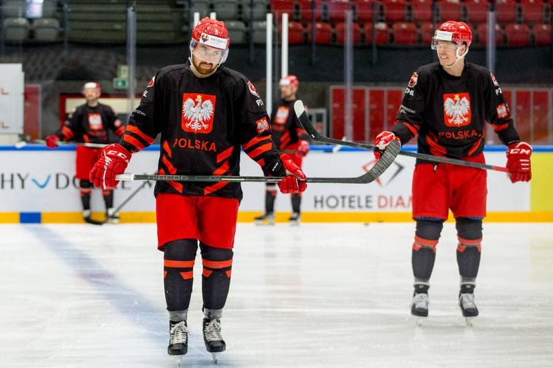 Ice Hockey. Poland national team. Training. 01.05.2022
